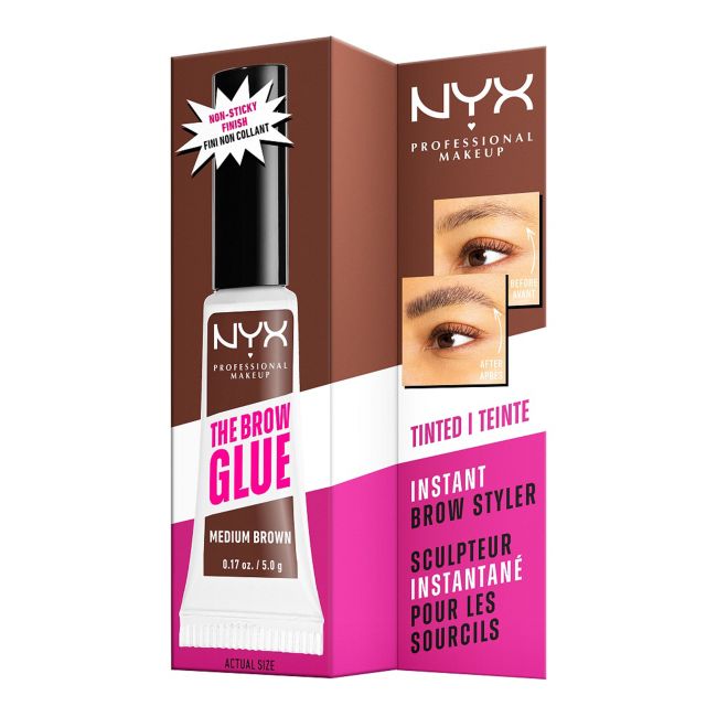 NYX PROFESSIONAL MAKEUP THE BROW GLUE antakių formavimo želė, 5 g