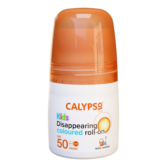 CALYPSO KIDS COLOURED SPF50 apsauginis vaikų losjonas nuo saulės, 50 ml