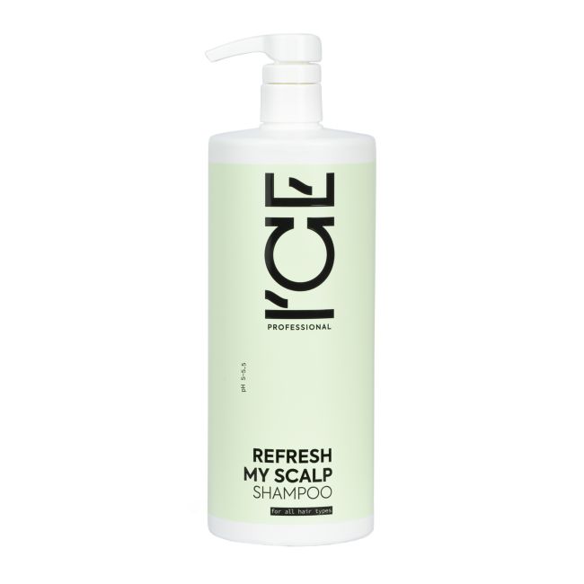 ICE PROFESSIONAL REFRESH MY SCALP plaukų šampūnas, 1000 ml