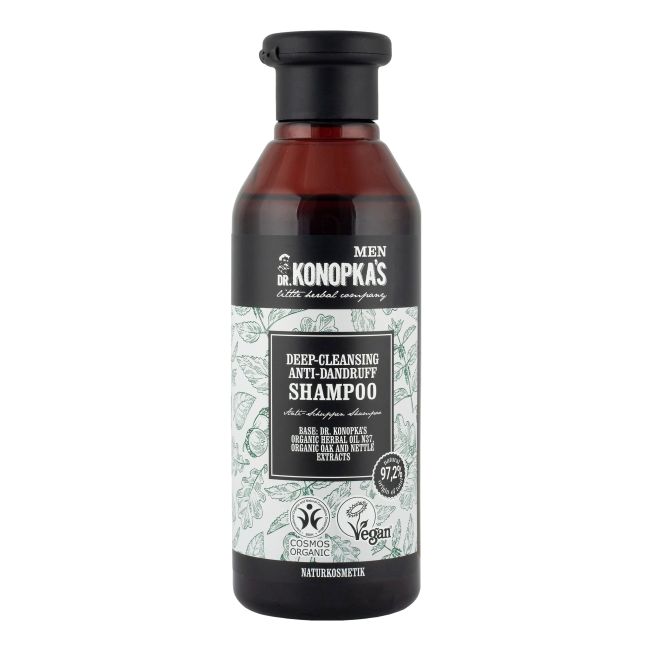 KONOPKA'S MEN DEEP-CLEANSING ANTI-DANDRUFF plaukų šampūnas, 280 ml