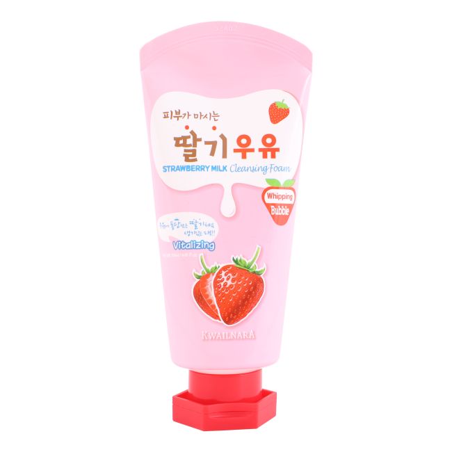 KWAILNARA STRAWBERRY MILK veido prausimosi putos, 120 ml