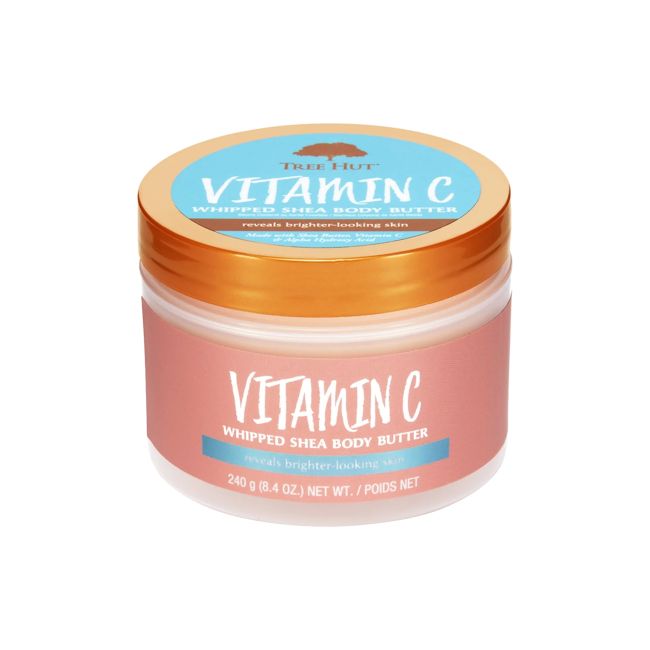 TREE HUT VITAMIN C WHIPPED SHEA kūno sviestas, 240 g