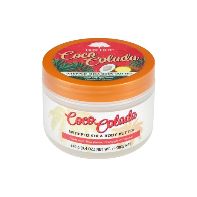 TREE HUT COCO COLADA WHIPPED SHEA kūno sviestas, 240 g