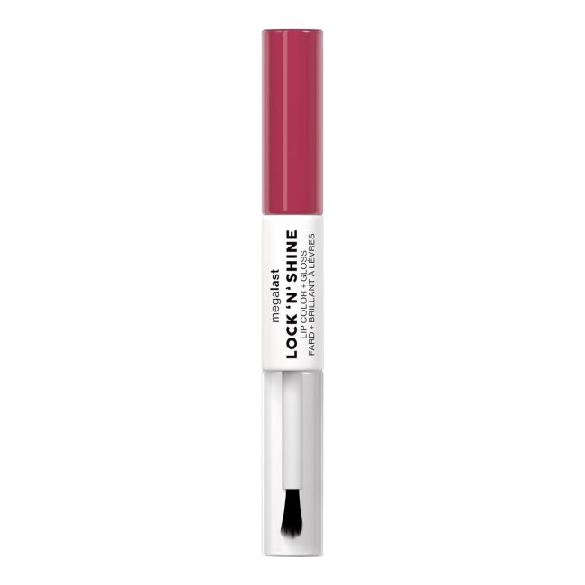 WET N WILD MEGA LAST LOCK 'N' SHINE lūpų dažai + blizgis
