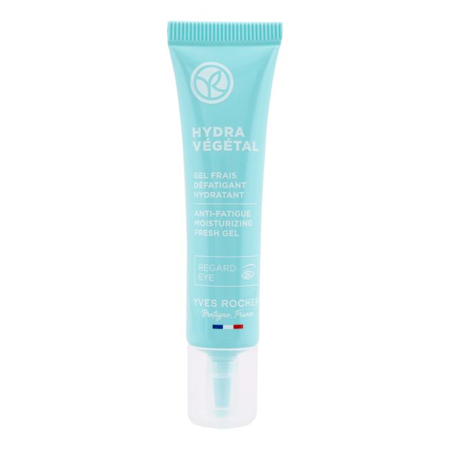 YVES ROCHER HYDRA VEGETAL ANTI-FATIGUE MOISTURIZING FRESH paakių želė, 15 ml