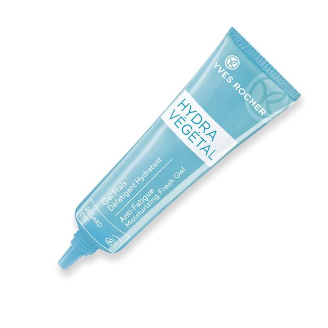 YVES ROCHER HYDRA VEGETAL ANTI-FATIGUE MOISTURIZING FRESH paakių želė, 15 ml