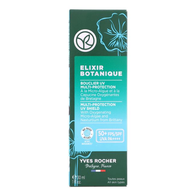 YVES ROCHER ELIXIR BOTANIQUE MULTI-PROTECTION UV SHIELD kremas, 30 ml