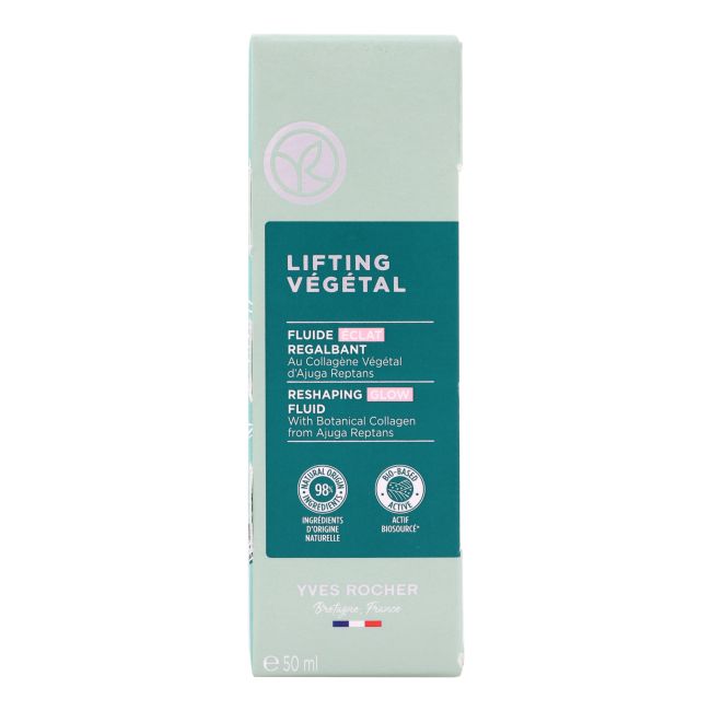 YVES ROCHER LIFTING VEGETAL RESHAPING GLOW veido fluidas, 50 ml