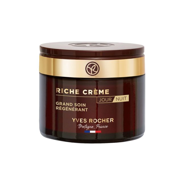 YVES ROCHER RICHE CREME INTENSE REGENERATING CARE veido kremas, 75 ml