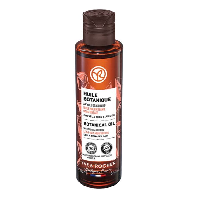 YVES ROCHER BOTANICAL OIL LEAVE-IN NOURISHING plaukų aliejus, 100 ml