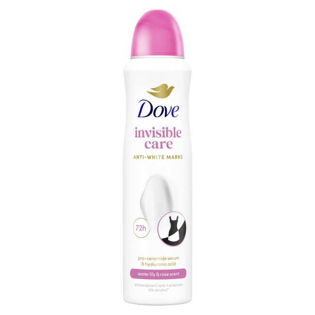 DOVE ADVANCED CARE INVISIBLE CARE purškiamasis dezodorantas, 150 ml