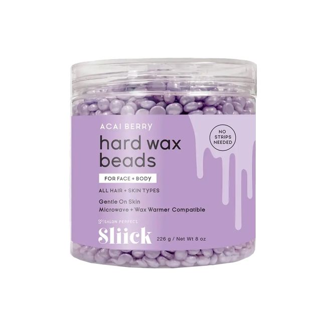 SALON PERFECT SLIICK ACAI BERRY depiliacinis kietasis vaškas granulėse, 226 g