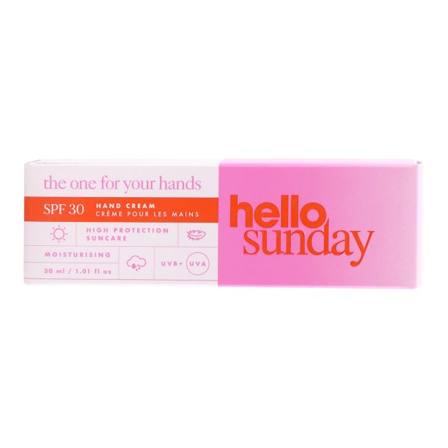 HELLO SUNDAY SPF30 rankų kremas, 30 ml