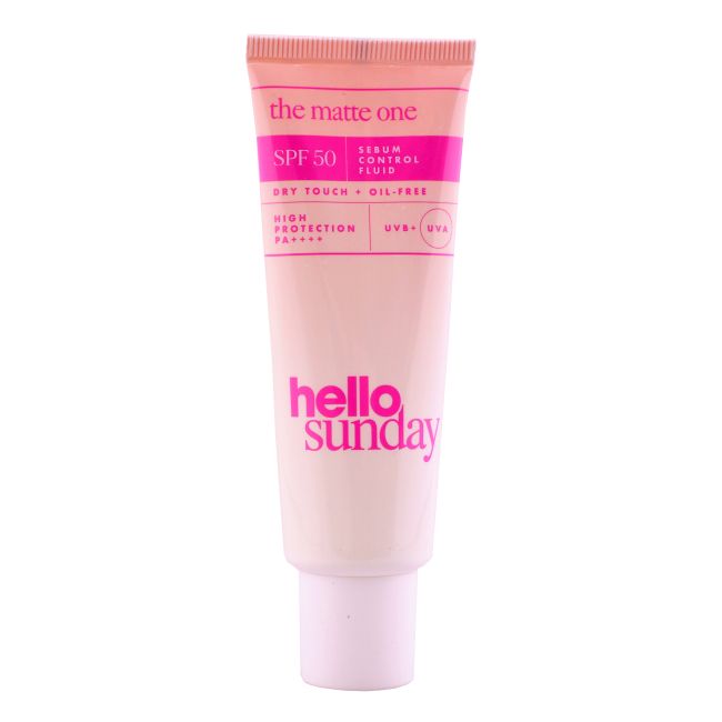 HELLO SUNDAY SPF50 SEBUM CONTROL veido fluidas, 50 ml