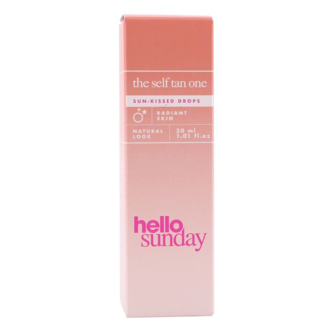 HELLO SUNDAY SUN-KISSED DROPS savaiminio įdegio priemonė, 30 ml