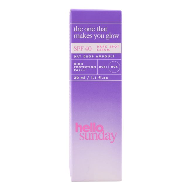 HELLO SUNDAY DARK SPOT SPF 40 veido serumas, 30 ml