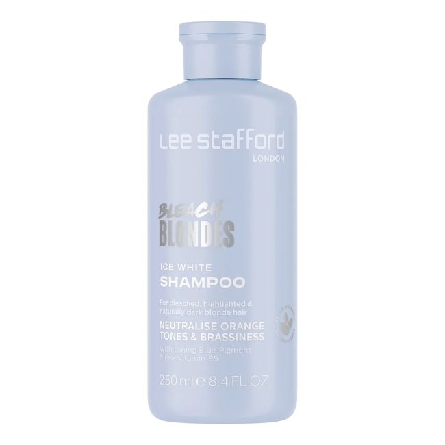 LEE STAFFORD BLEACH BLONDES ICE WHITE plaukų šampūnas, 250 ml