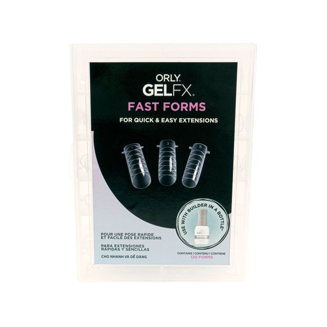 ORLY GEL FX plastikinės formos nagams priauginti (120 vnt.)