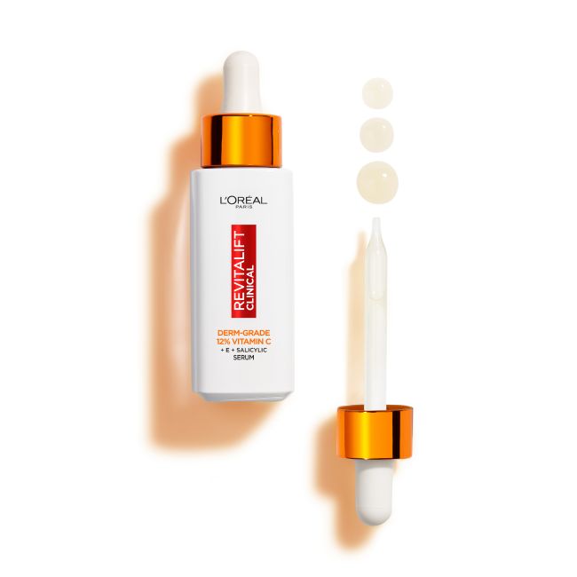 L'OREAL REVITALIFT CLINICAL 12% PURE VITAMIN C veido serumas, 30 ml