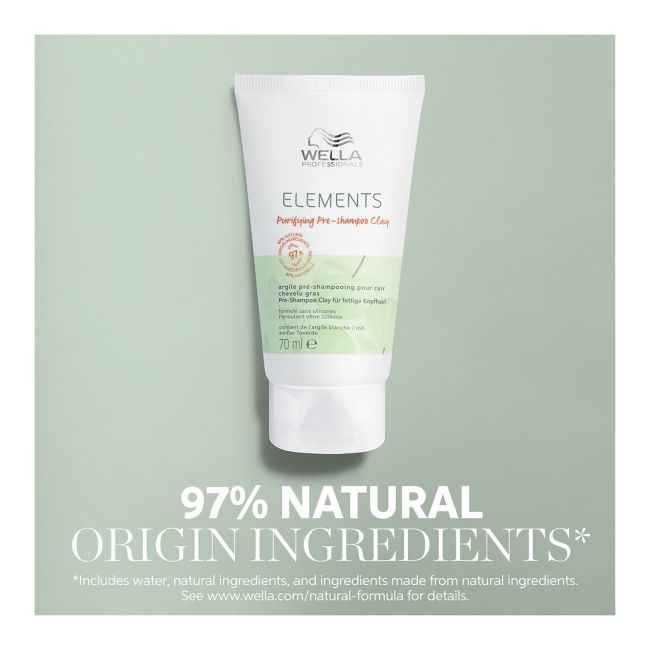 WELLA PROFESSIONALS ELEMENTS valomasis galvos odos molis, 70 ml
