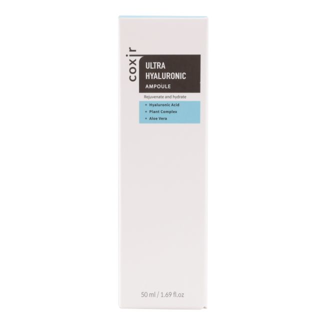 COXIR ULTRA HYALURONIC AMPOULE veido serumas, 50 ml