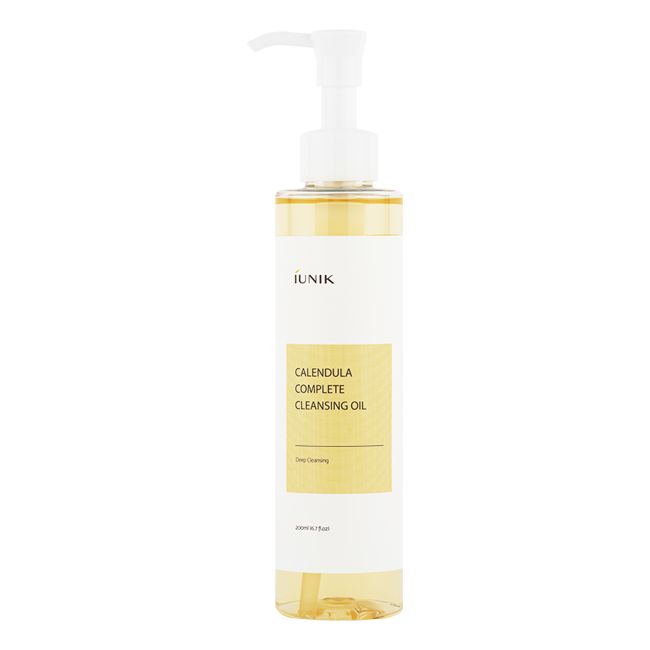 IUNIK CALENDULA COMPLETE valomasis veido aliejus, 200 ml