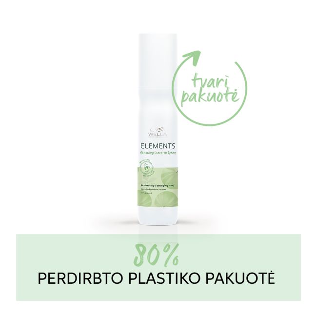 WELLA PROFESSIONALS ELEMENTS RENEWING nenuplaunamas plaukų purškiklis, 150 ml