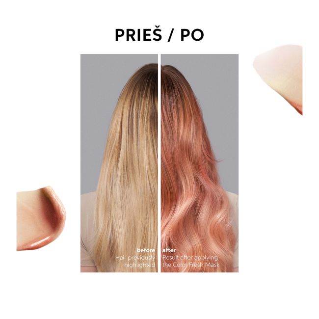 WELLA PROFESSIONALS COLOR FRESH atspalvį suteikianti plaukų kaukė, 150 ml
