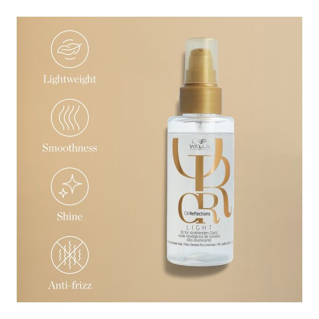 WELLA PROFESSIONALS OIL REFLECTIONS LIGHT plaukų aliejus, 100 ml