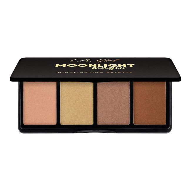 L.A. GIRL MOONLIGHT MAGIC švytėjimo suteikiančių pudrų paletė, 4 x 4 g