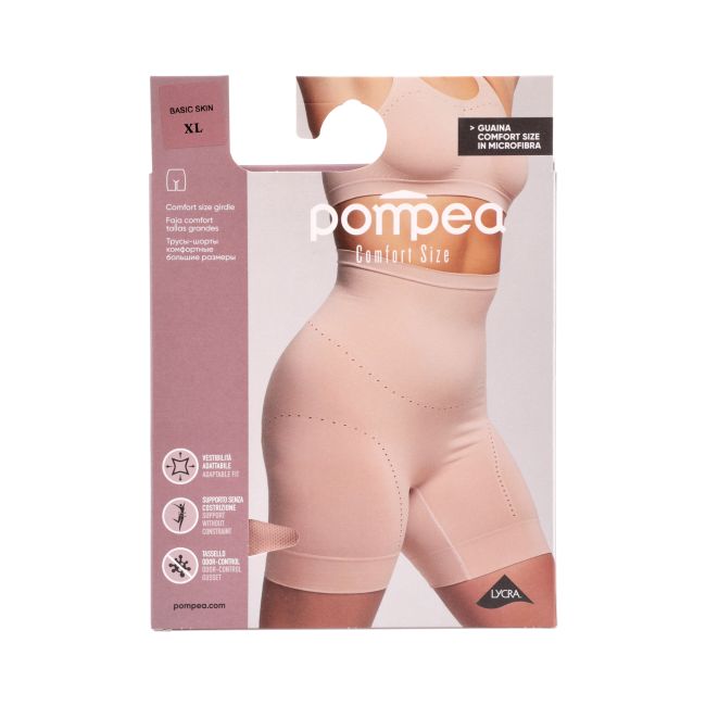 POMPEA COMFORT SIZE GUAINA BASIC SKIN koreguojantys apatiniai - šortai