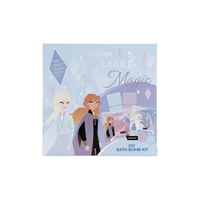 SENCE DISNEY FROZEN MAKE YOUR OWN MAGIC vonios bombų rinkinys