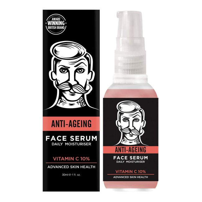 BARBER PRO ANTI-AGEING vyrų veido serumas, 30 ml