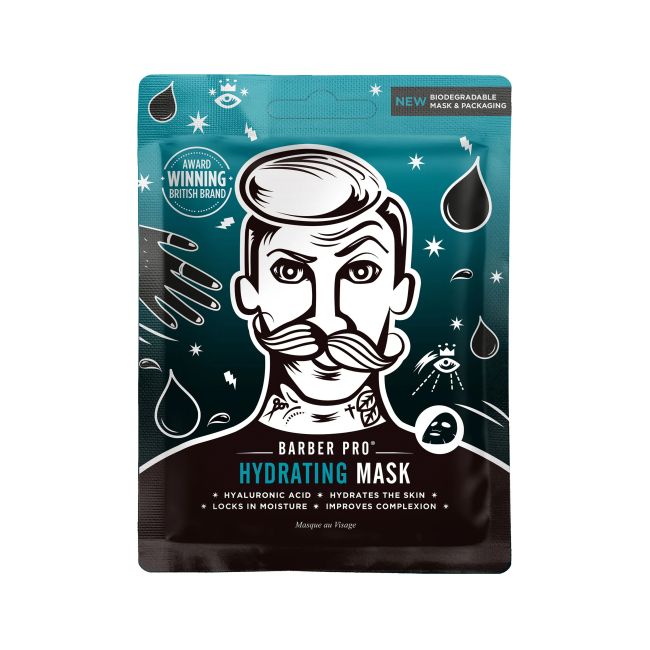 BARBER PRO HYDRATING vyrų veido kaukė, 23 ml