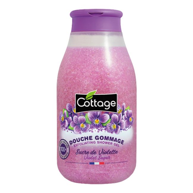 COTTAGE VIOLET SUGAR šveičiamoji dušo želė, 50 ml