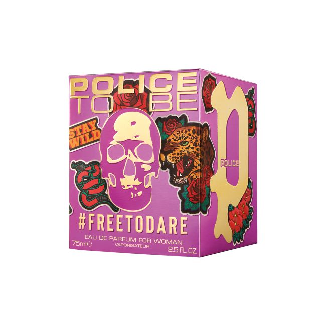 POLICE TO BE DARE TO BE FREE parfumuotas moterų vanduo, 75 ml