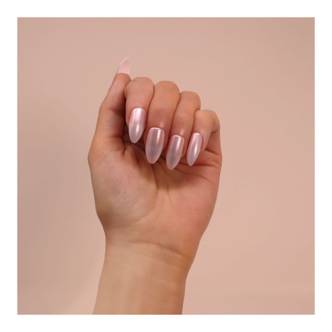 SOSU PINK GLAZED priklijuojami nagai (24 vnt.)