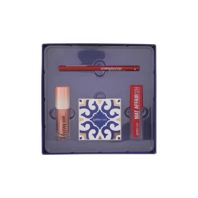 BELLAOGGI MEDITERRANEAN FRAMES lūpų makiažo priemonių rinkinys