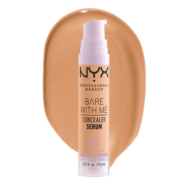 NYX PROFESSIONAL MAKEUP BARE WITH ME maskuojamoji priemonė su serumu, 9,6 ml