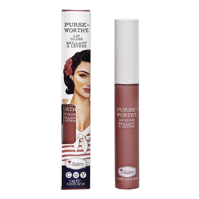THE BALM PURSE WORTHY lūpų blizgis, 7 ml