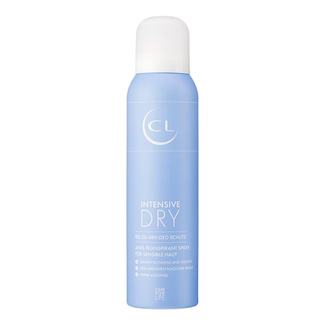 CL INTENSIVE DRY purškiamasis dezodorantas antiperspirantas, 150 ml