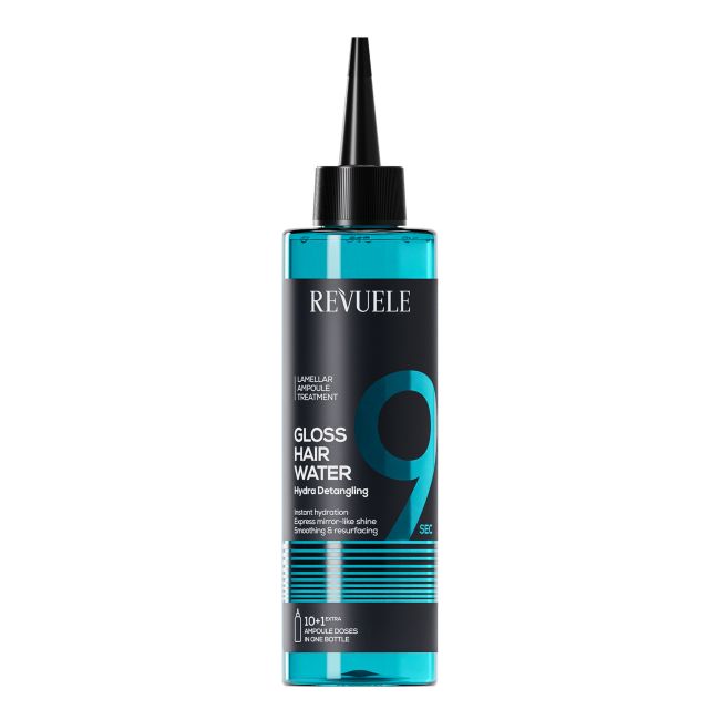 REVUELE GLOSS HYDRA DETANGLING plaukų vanduo kondicionierius, 220 ml