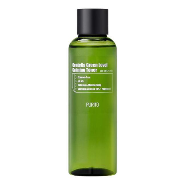 PURITO CENTELLA GREEN LEVEL CALMING veido tonikas, 200 ml