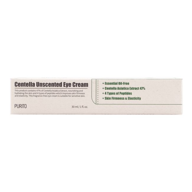 PURITO CENTELLA UNSCENTED paakių kremas, 30 ml