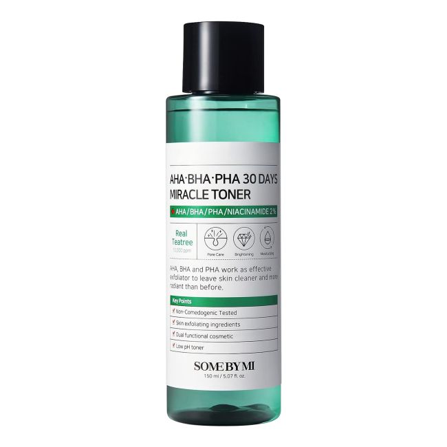 SOME BY MI AHA-BHA-PHA 30 DAYS MIRACLE veido tonikas, 150 ml