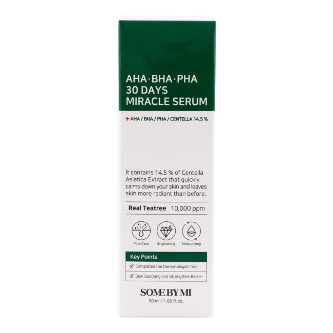 SOME BY MI AHA-BHA-PHA 30 DAYS MIRACLE veido serumas, 50 ml