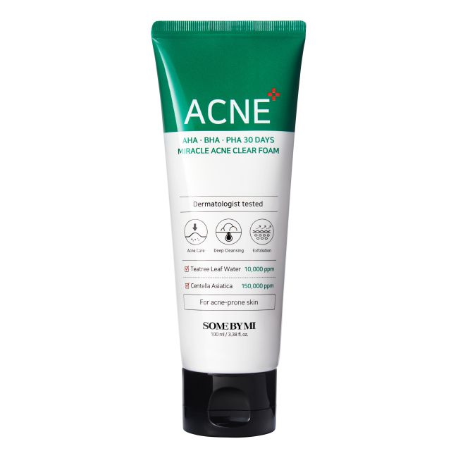 SOME BY MI AHA-BHA-PHA 30 DAYS ACNE valomosios veido putos, 100 ml