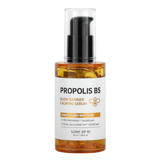 SOME BY MI PROPOLIS B5 GLOW BARRIER CALMING veido serumas, 50 ml