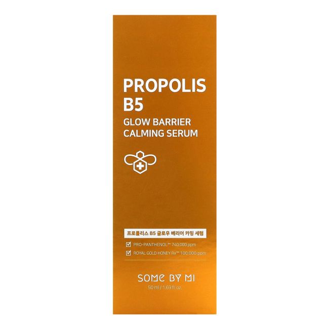 SOME BY MI PROPOLIS B5 GLOW BARRIER CALMING veido serumas, 50 ml