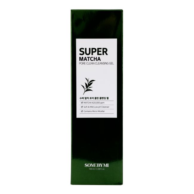 SOME BY MI SUPER MATCHA PORE CLEAN valomoji veido želė, 100 ml